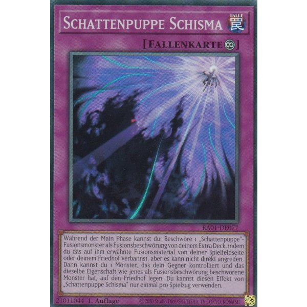Schattenpuppe Schisma V.1 (Super Rare) RA01-DE077 V.1