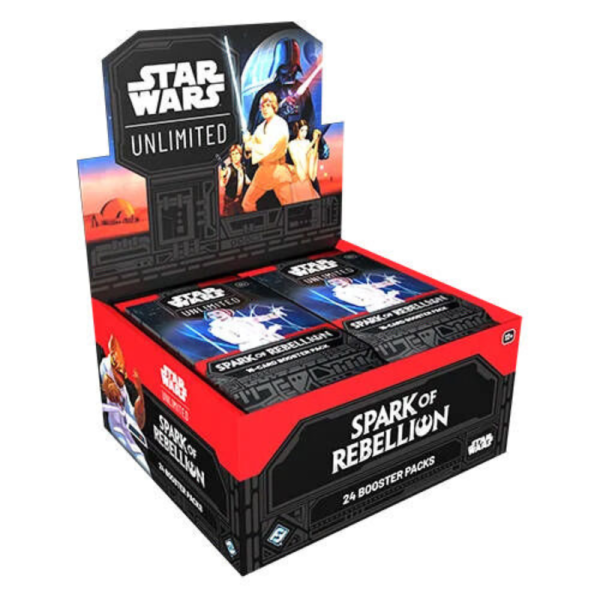 Star Wars: Unlimited - Spark of Rebellion Booster Display (englisch)