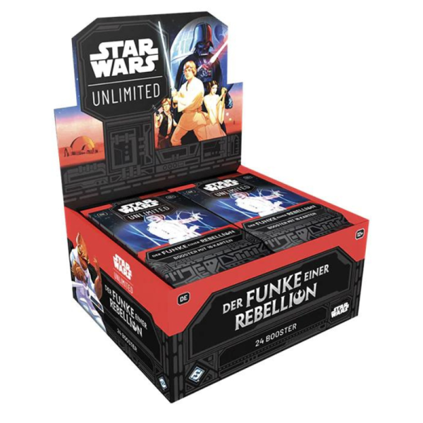 Star Wars: Unlimited - Der Funke einer Rebellion Booster Display (deutsch)