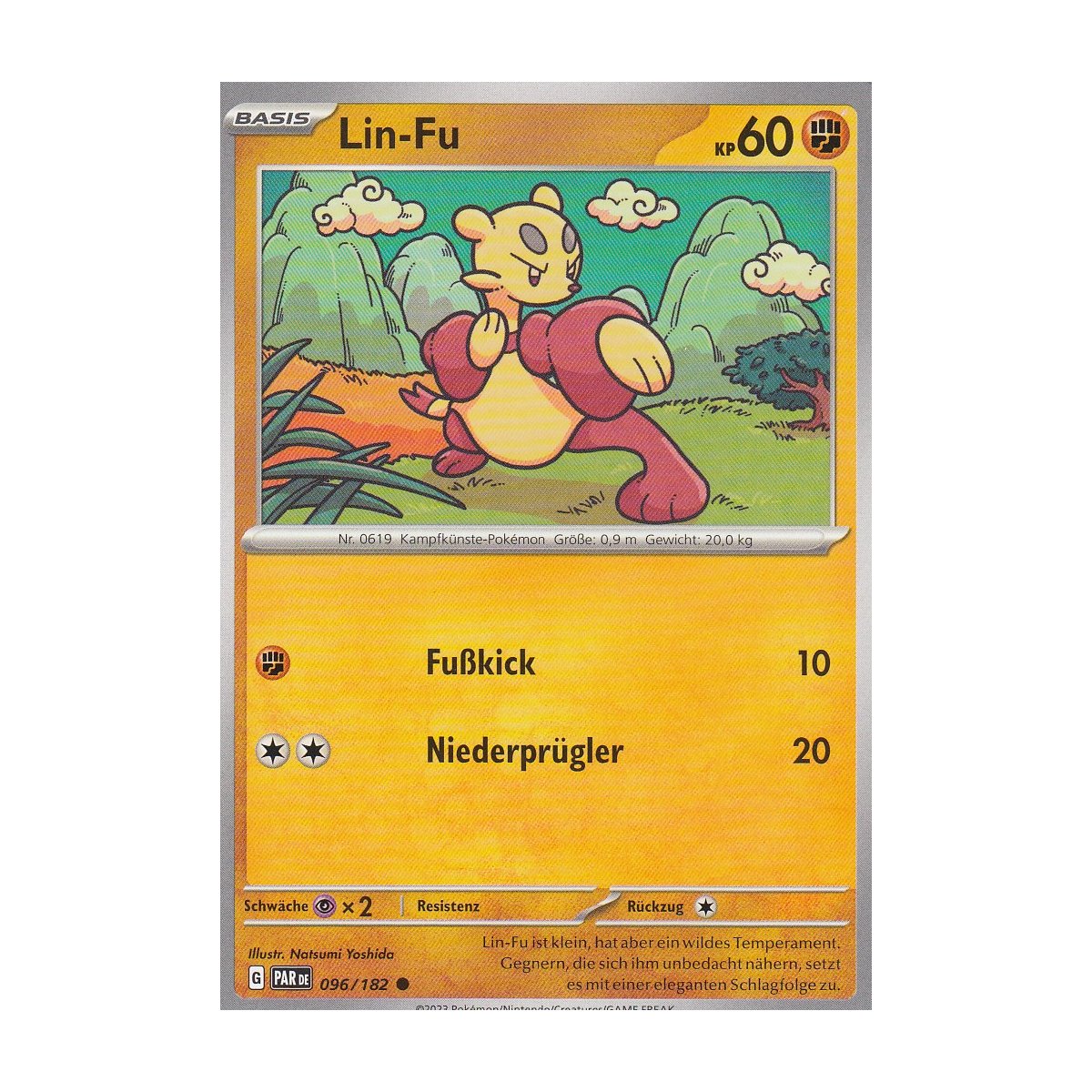 Lin-Fu 096/182 Paradoxrift Pokemon Karte günstig kaufen
