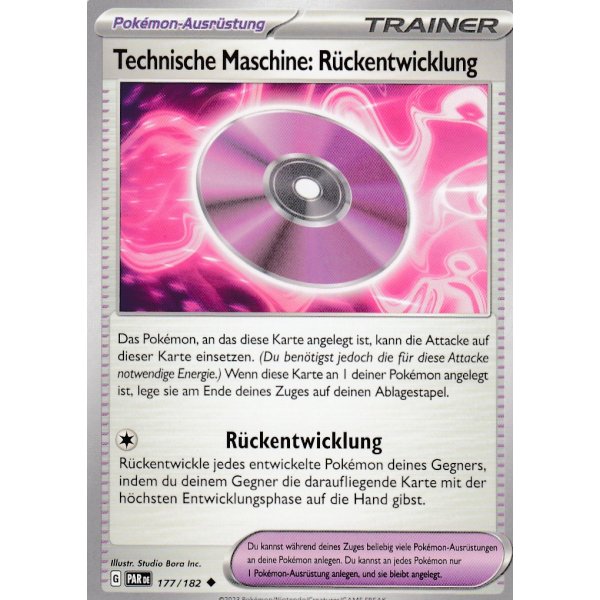 Technische Maschine: R&uuml;ckentwicklung 177/182