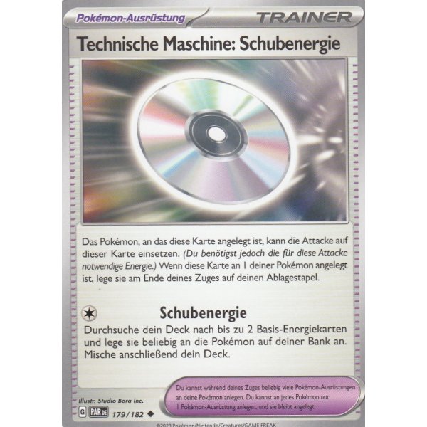 Technische Maschine: Schubenergie 179/182