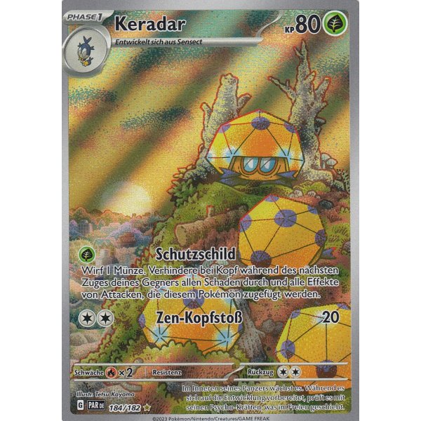 Keradar 184/182 Illustration Rare