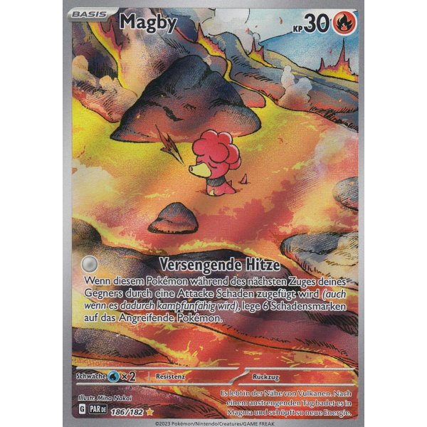 Magby 186/182 Illustration Rare