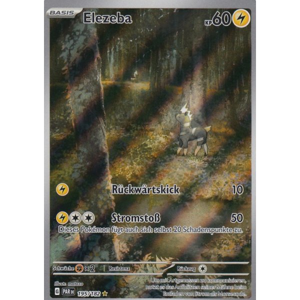 Elezeba 195/182 Illustration Rare