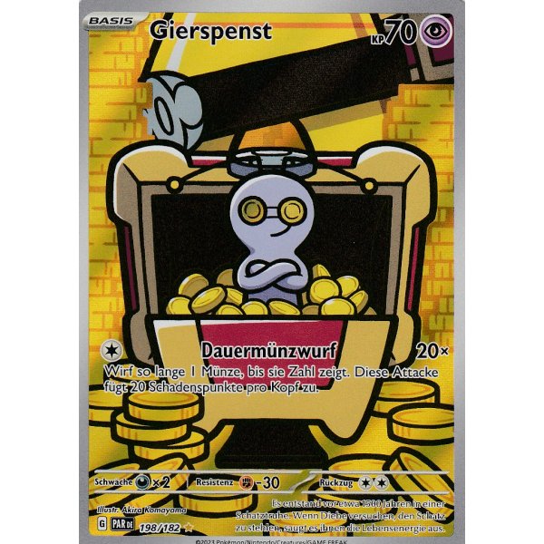 Gierspenst 198/182 Illustration Rare