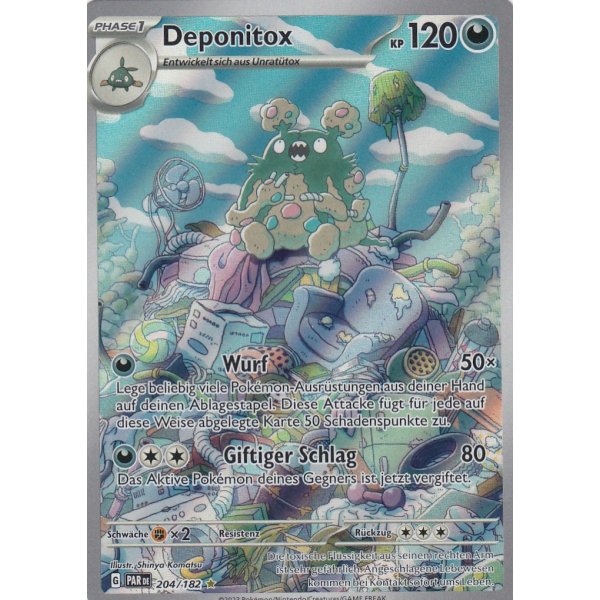 Deponitox 204/182 Illustration Rare
