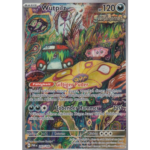 Wutpilz 207/182 Illustration Rare