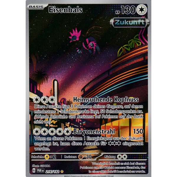 Eisenhals 216/182 Illustration Rare