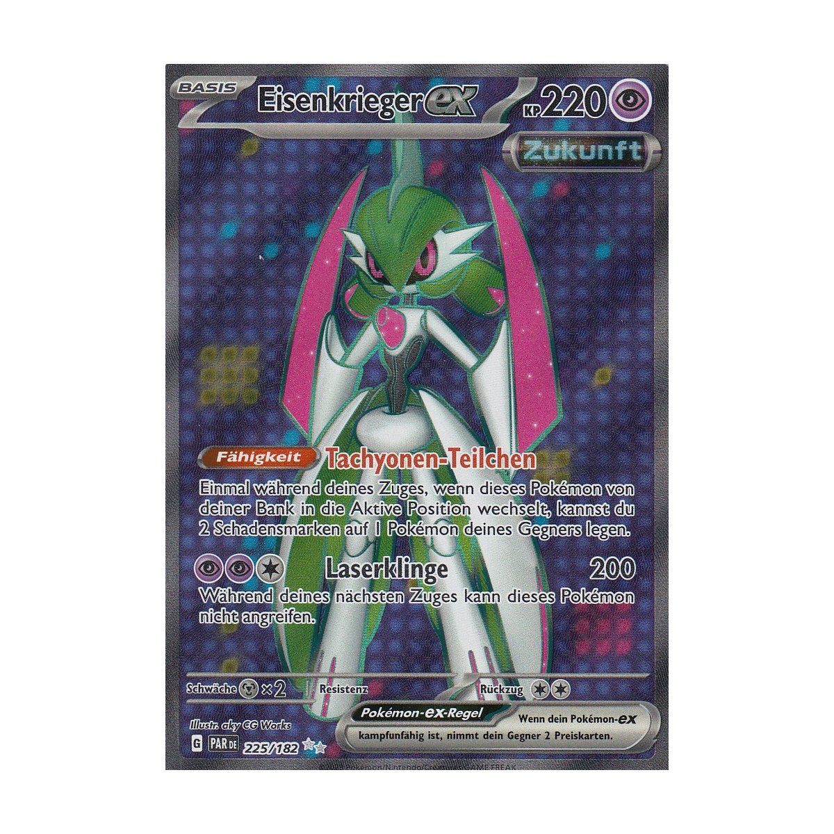 Eisenkrieger Ex 225 182 Fullart Paradoxrift Pokemon Karte Kaufen
