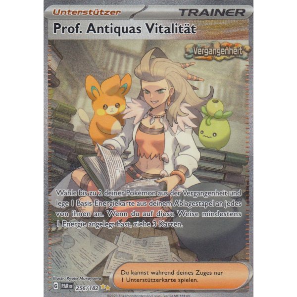 Prof. Antiquas Vitalit&auml;t 256/182 Special Illustration Rare