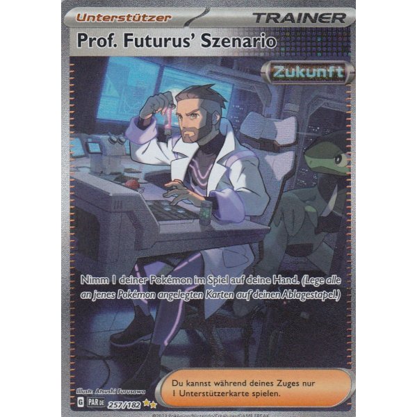 Prof. Futurus Szenario 257/182 Special Illustration Rare