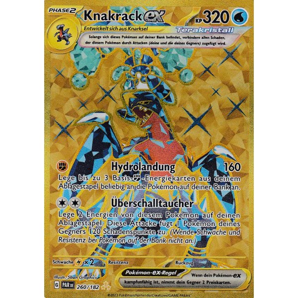 Knakrack ex 260/182 Hyper Rare
