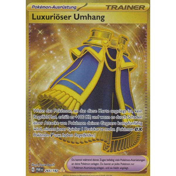 Luxuri&ouml;ser Umhang 265/182 Hyper Rare