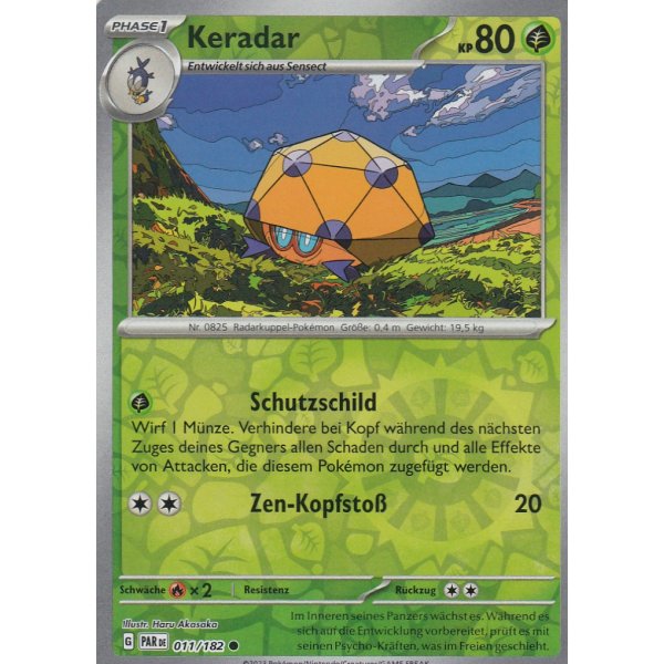 Keradar 011/182 REVERSE HOLO