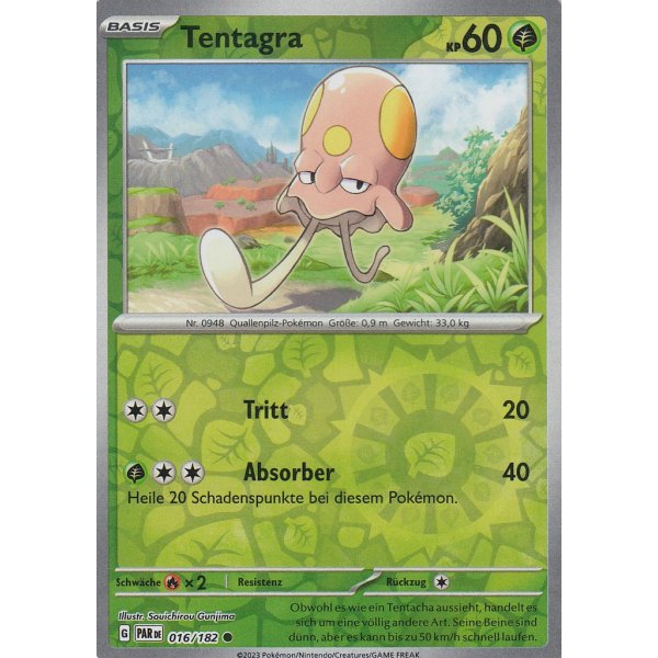 Tentagra 016/182 REVERSE HOLO