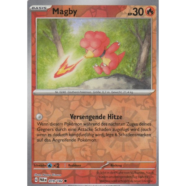 Magby 019/182 REVERSE HOLO