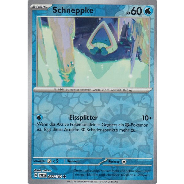 Schneppke 037/182 REVERSE HOLO