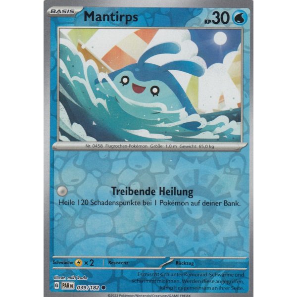 Mantirps 039/182 REVERSE HOLO