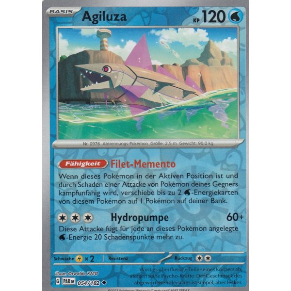 Agiluza 054/182 REVERSE HOLO