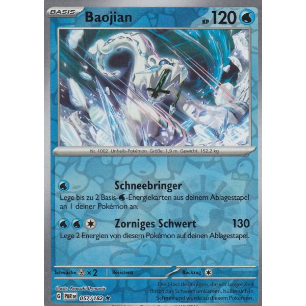 Baojian 057/182 Holo REVERSE HOLO
