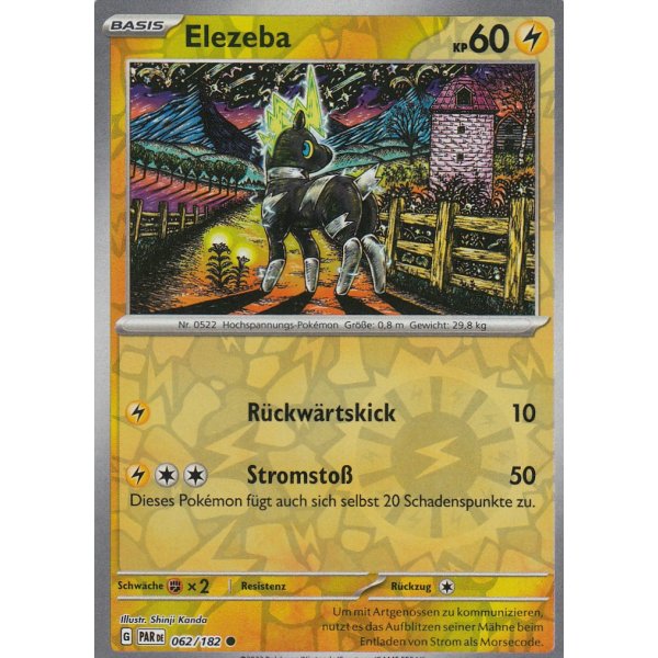 Elezeba 062/182 REVERSE HOLO
