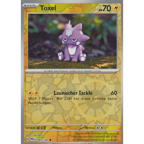 Toxel 069/182 REVERSE HOLO