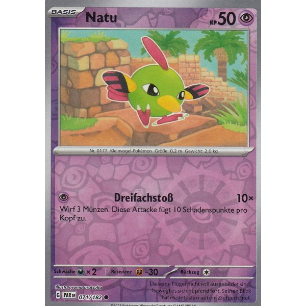 Natu 071/182 REVERSE HOLO