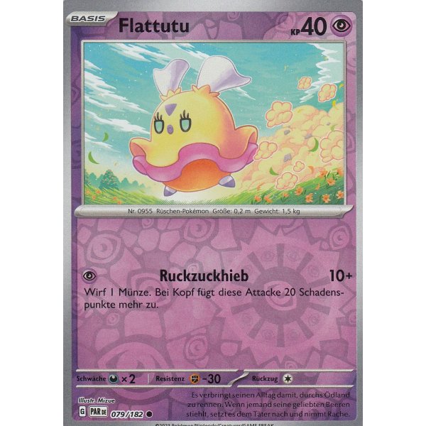 Flattutu 079/182 REVERSE HOLO