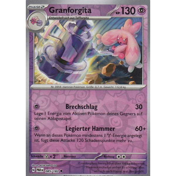 Granforgita 085/182 REVERSE HOLO