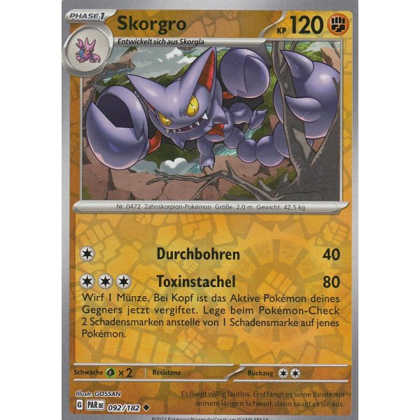 Skorgro 092/182 REVERSE HOLO
