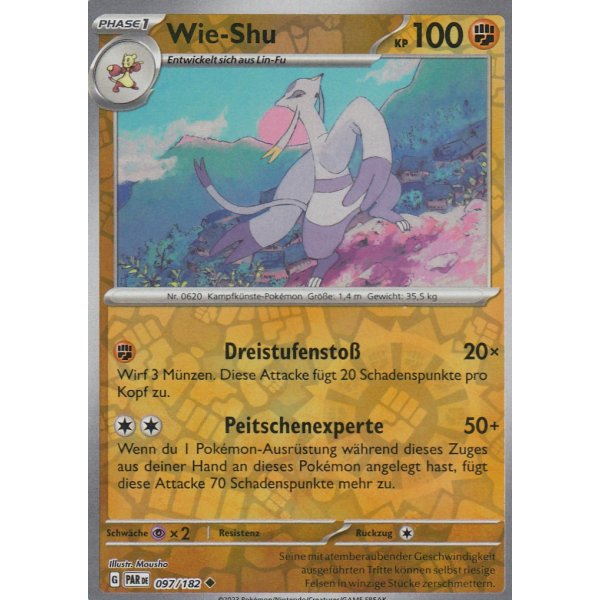 Wie-Shu 097/182 REVERSE HOLO