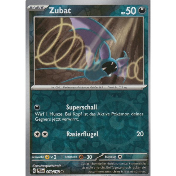 Zubat 110/182 REVERSE HOLO
