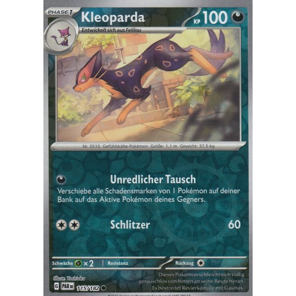 Kleoparda 115/182 REVERSE HOLO