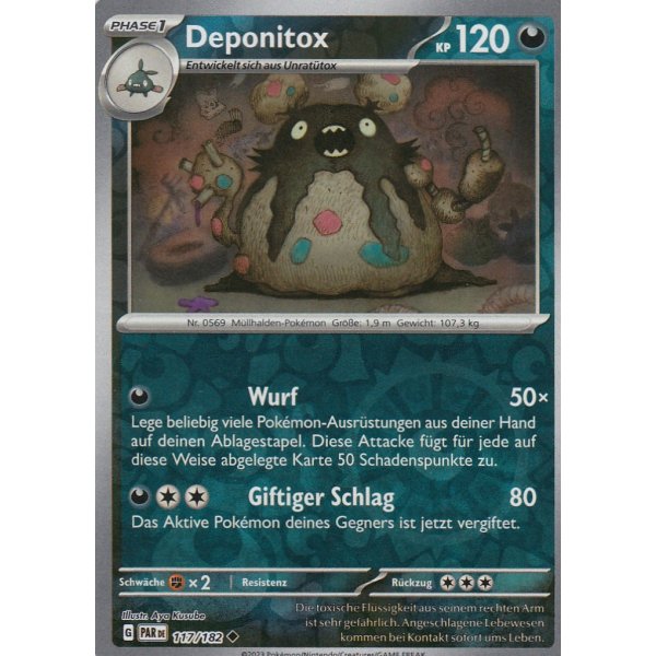 Deponitox 117/182 REVERSE HOLO