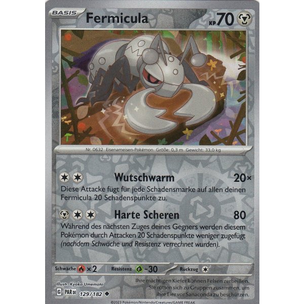 Fermicula 129/182 REVERSE HOLO