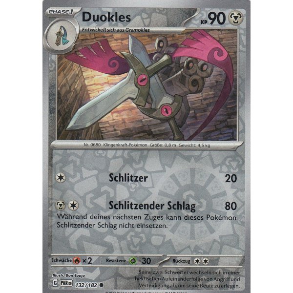 Duokles 132/182 REVERSE HOLO