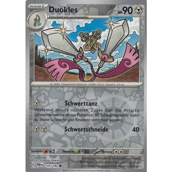 Duokles 133/182 REVERSE HOLO