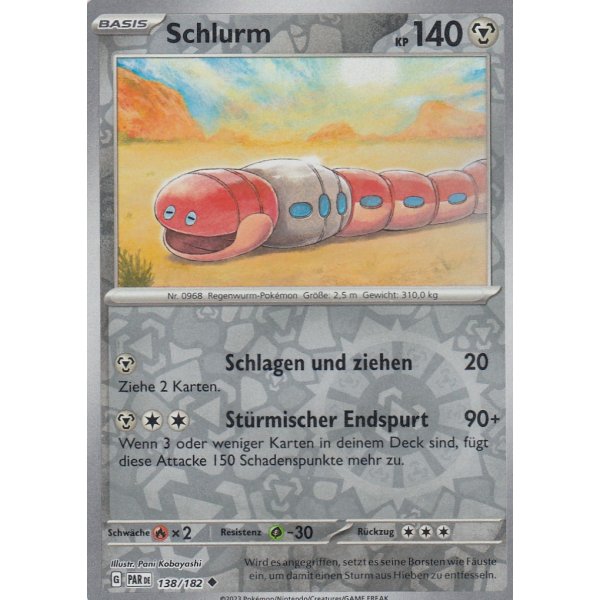 Schlurm 138/182 REVERSE HOLO