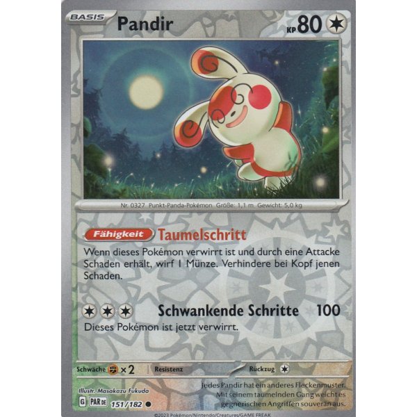 Pandir 151/182 REVERSE HOLO