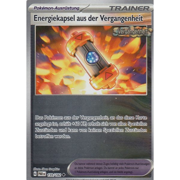 Energiekapsel aus der Vergangenheit 159/182 REVERSE HOLO