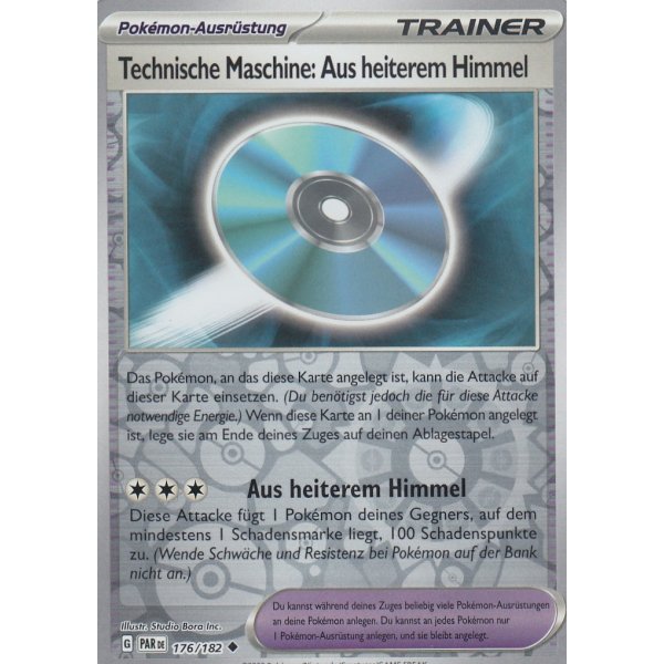 Technische Maschine: Aus heiterem Himmel 176/182 REVERSE HOLO