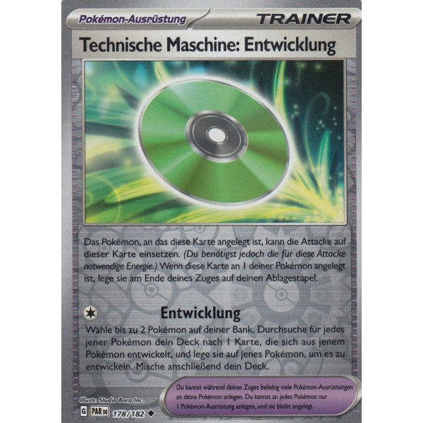 Technische Maschine: Entwicklung 178/182 REVERSE HOLO