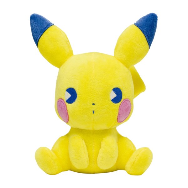 Pikachu Pl&uuml;schfigur 15 cm - Pokemon Saiko Soda Refresh Kuscheltier