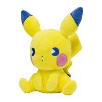 Pikachu Pl&uuml;schfigur 15 cm - Pokemon Saiko Soda Refresh Kuscheltier