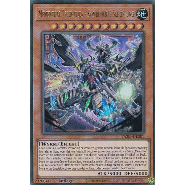 Mementoal Tecuhtlica - Kombinierte Sch&ouml;pfung (V.1 - Ultra Rare) VASM-DE001