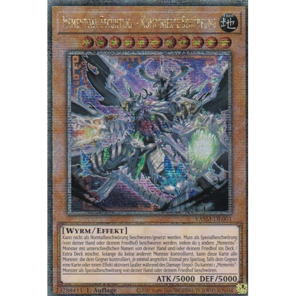 Mementoal Tecuhtlica - Kombinierte Sch&ouml;pfung (V.3 - Quarter Century Secret Rare) VASM-DE001-Quarter-Century-Secret-Rare