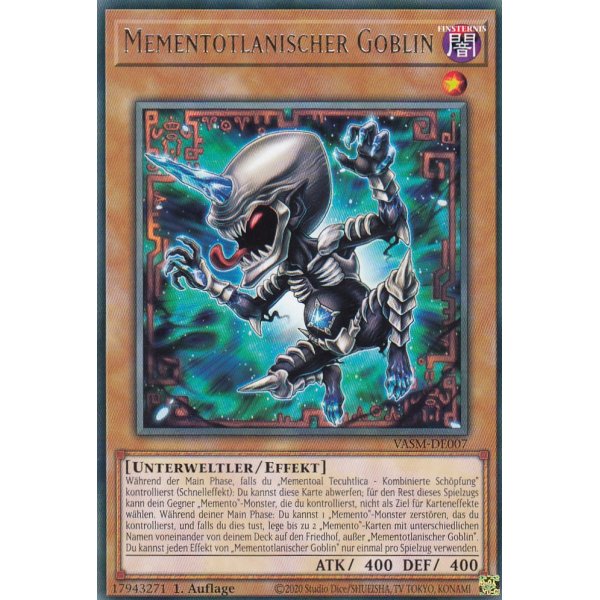 Mementotlanischer Goblin VASM-DE007