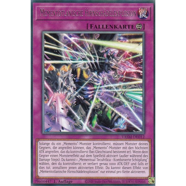 Mementotlanische Hirnsch&auml;delexplosion VASM-DE012