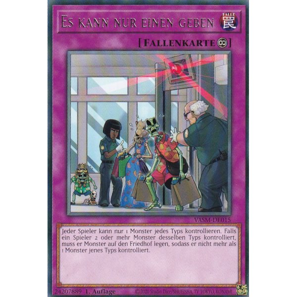 Es kann nur einen geben VASM-DE015
